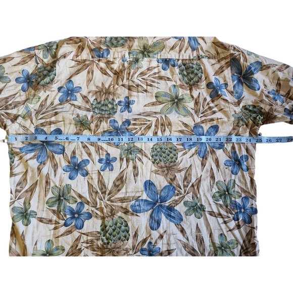 Men's Hawaiian Shirt Size Large Campia Moda - Picture 3 of 7